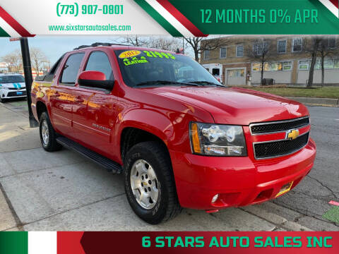 2012 Chevrolet Avalanche for sale at 6 STARS AUTO SALES INC in Chicago IL