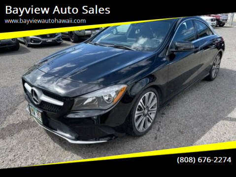 2017 Mercedes-Benz CLA for sale at Bayview Auto Sales in Waipahu HI