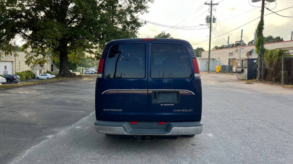 1999 Chevrolet Express for sale at East Auto Sales LLC in Raleigh, NC