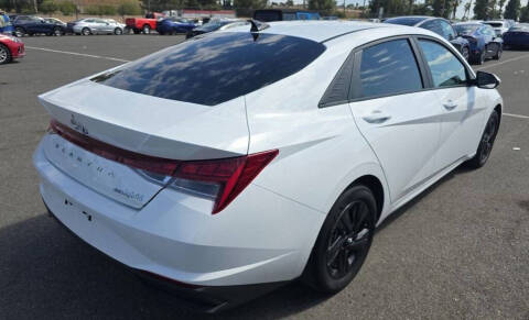 2023 Hyundai Elantra Hybrid Blue