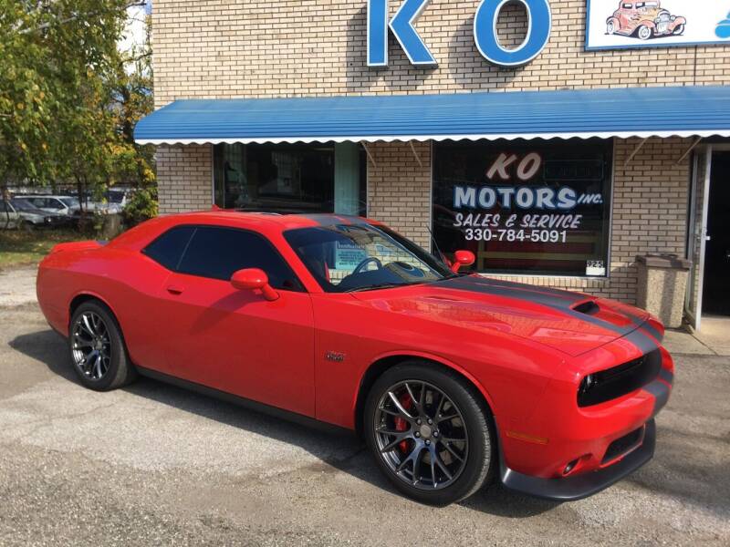 2016 Dodge Challenger for sale at K O Motors in Akron OH