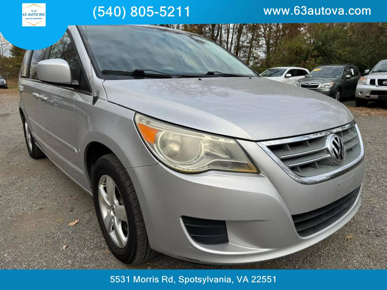 2010 Volkswagen Routan for sale at 63 Auto Inc in Spotsylvania, VA