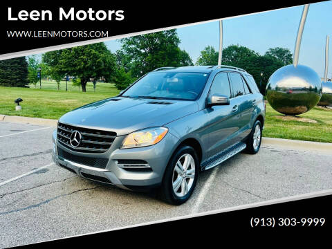 2013 Mercedes-Benz M-Class for sale at Leen Motors in Merriam KS