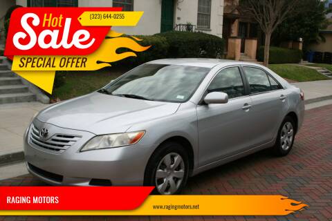 2007 Toyota Camry for sale at RAGING MOTORS in Los Angeles CA