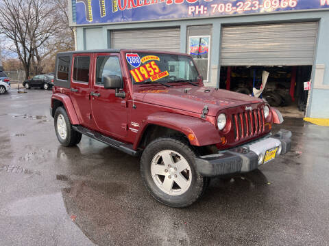 2010 Jeep Wrangler Unlimited for sale at Morelia Auto Sales & Service in Maywood IL