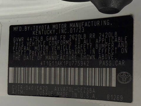 2023 Toyota Camry SE