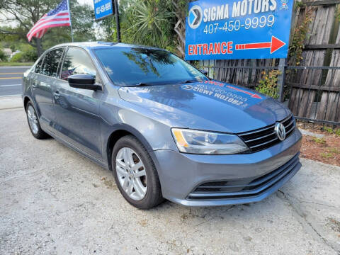 2015 Volkswagen Jetta for sale at SIGMA MOTORS USA in Orlando FL