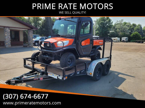 2018 Kubota RTV X1100C 4WD