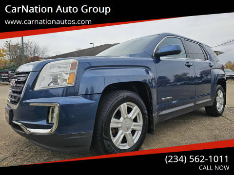 2016 GMC Terrain for sale at CarNation Auto Group in Alliance OH