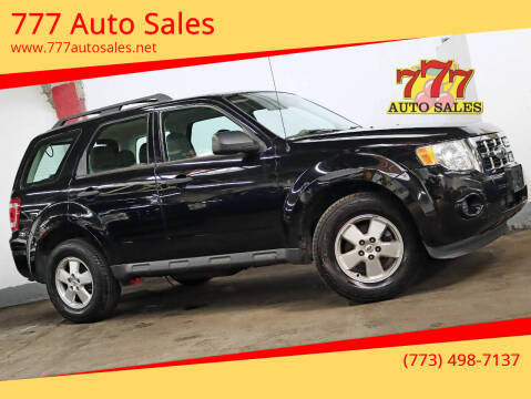 2012 Ford Escape for sale at 777 Auto Sales in Bedford Park IL