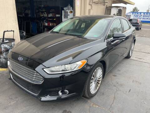 2015 Ford Fusion for sale at DR Auto Sales in Phoenix AZ