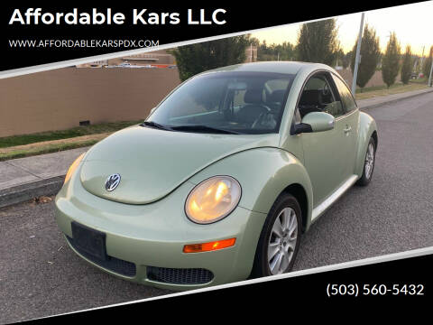 2009 Volkswagen New Beetle for sale at Affordable Kars LLC in Portland OR