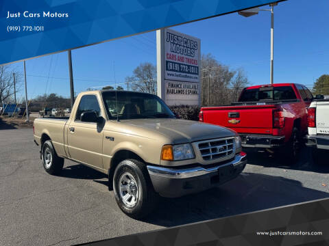 2001 Ford Ranger for sale at Just Cars Motors in Raleigh NC