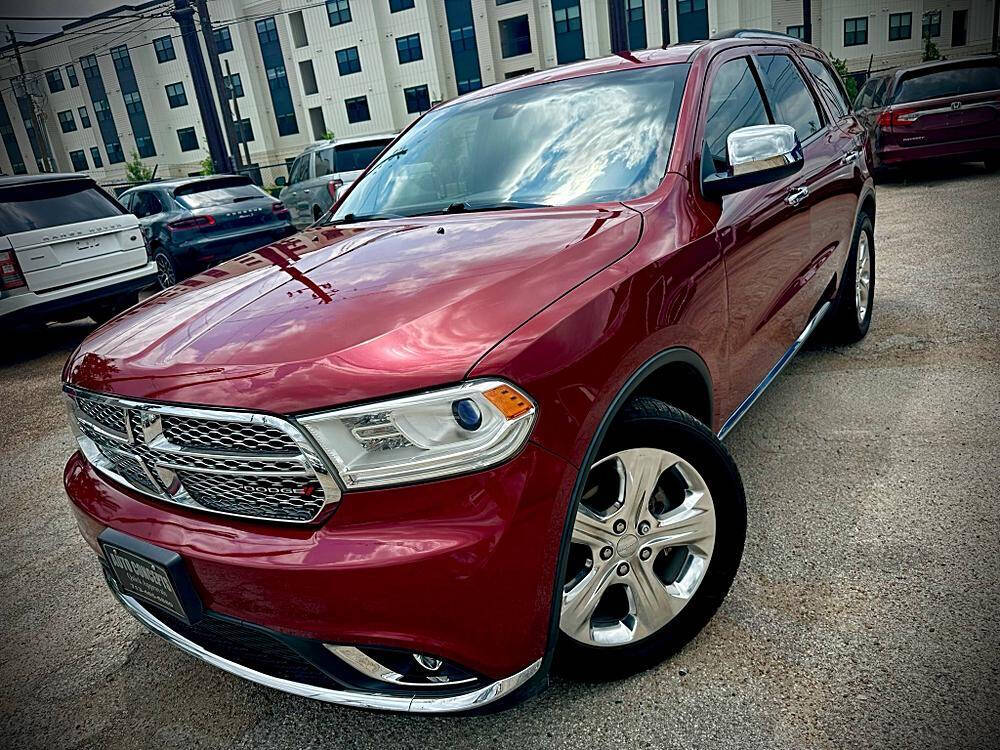 Red 2015 Dodge Durango SXT SXT 4dr SUV 2