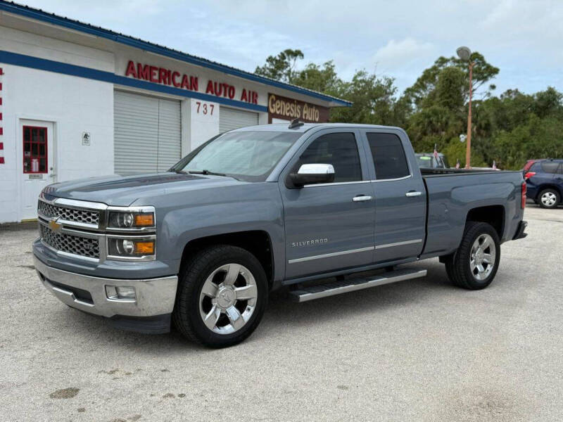 Used 2015 Chevrolet Silverado 1500 LTZ with VIN 1GCRCSEC1FZ272736 for sale in Port Charlotte, FL
