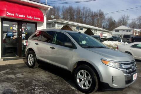 2013 Ford Edge for sale at Dave Franek Automotive in Wantage NJ