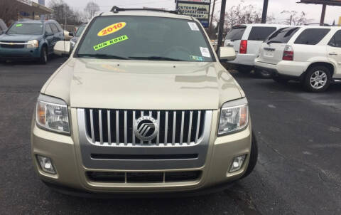 2010 Mercury Mariner for sale at Boardman Auto Mall in Boardman OH