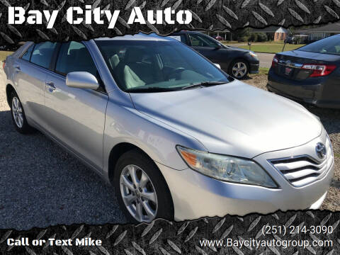 2011 Toyota Camry for sale at Bay City Auto's in Mobile AL