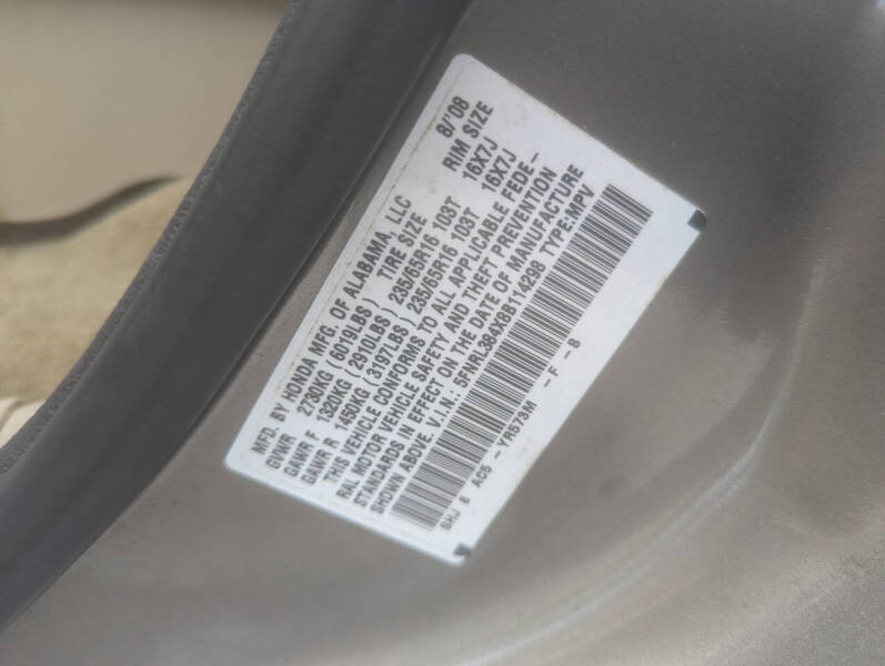 2008 Honda Odyssey EX