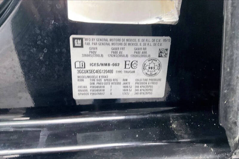 2014 Chevrolet Silverado 1500