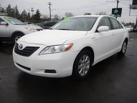 2009 Toyota Camry Hybrid for sale at ALPINE MOTORS in Milwaukie OR