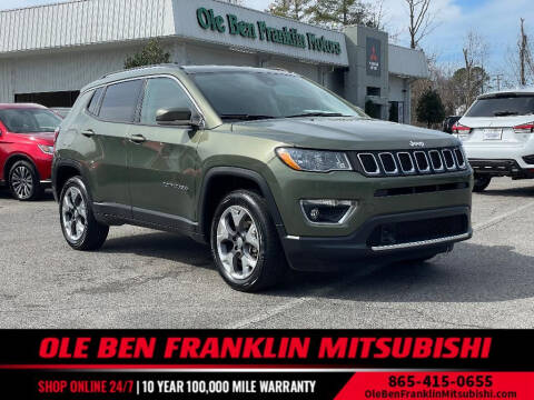 2021 Jeep Compass for sale at Ole Ben Franklin Motors KNOXVILLE - Clinton Highway in Knoxville TN