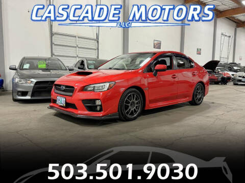 2015 Subaru WRX for sale at Cascade Motors in Portland OR