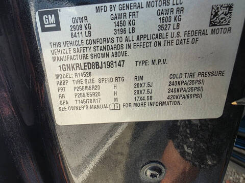 2011 Chevrolet Traverse LTZ