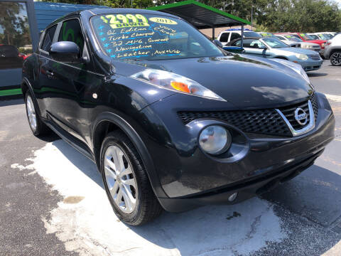 2013 Nissan JUKE for sale at RIVERSIDE MOTORCARS INC - Main Lot in New Smyrna Beach FL