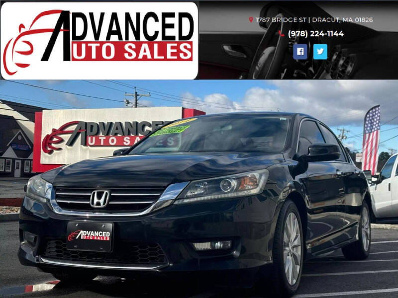 2014 Honda Accord for sale at Advanced Auto Sales in Dracut MA