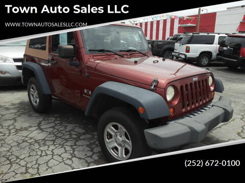 2007 Jeep Wrangler for sale at Town Auto Sales LLC in New Bern NC