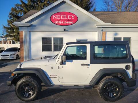 2013 Jeep Wrangler for sale at Neeley Automotive in Bellefontaine OH