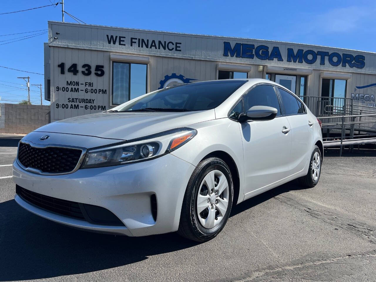 2017 Kia Forte for sale at MEGA MOTORS AUTO SALES in Tucson, AZ