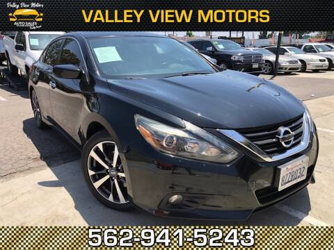 2016 Nissan Altima for sale at Valley View Motors in Whittier CA