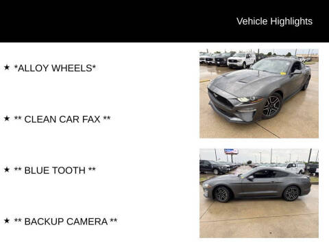 2018 Ford Mustang EcoBoost