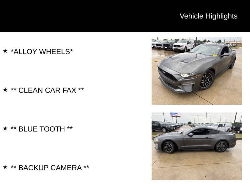 2018 Ford Mustang EcoBoost