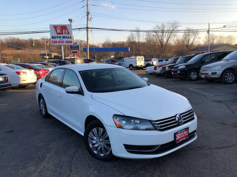 2013 Volkswagen Passat for sale at KB Auto Mall LLC in Akron OH