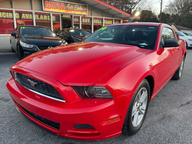 2014 Ford Mustang for sale at Mira Auto Sales in Raleigh NC