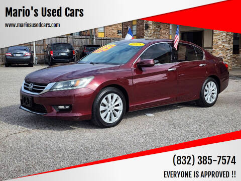 2015 Honda Accord for sale at Mario's Used Cars - Pasadena Location in Pasadena TX