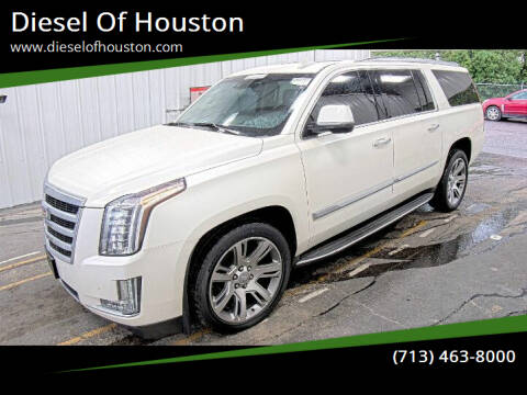 2015 Cadillac Escalade ESV for sale at Diesel Of Houston in Houston TX