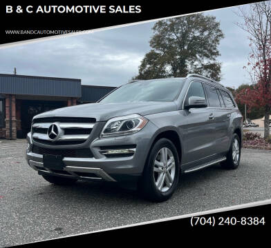 2016 Mercedes-Benz GL-Class for sale at B & C AUTOMOTIVE SALES in Lincolnton NC