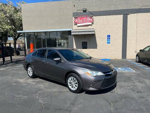 2016 Toyota Camry for sale at Rent To Own Auto Showroom - Finance Inventory in Modesto CA