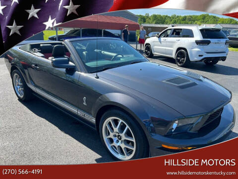 2007 Ford Shelby GT500 for sale at Hillside Motors in Jamestown KY