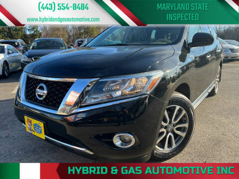 2014 Nissan Pathfinder for sale at Hybrid & Gas Automotive Inc in Aberdeen MD