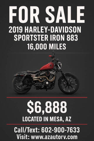 2019 Harley-Davidson Iron 883