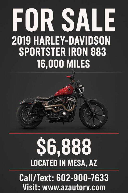 2019 Harley-Davidson Iron 883