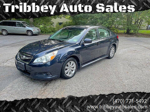 2012 Subaru Legacy for sale at Tribbey Auto Sales in Stockbridge GA