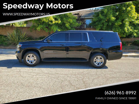 2016 Chevrolet Suburban for sale at Speedway Motors in Glendora CA