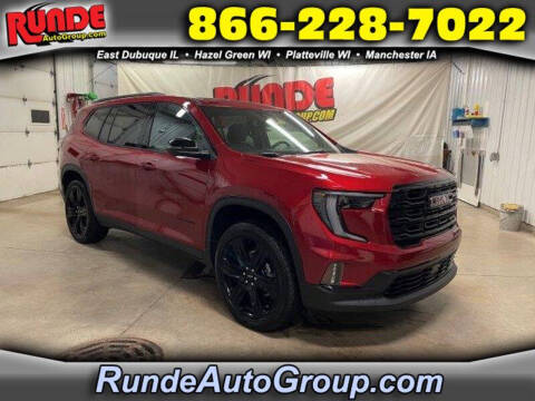 2024 GMC Acadia for sale at Runde PreDriven in Hazel Green WI