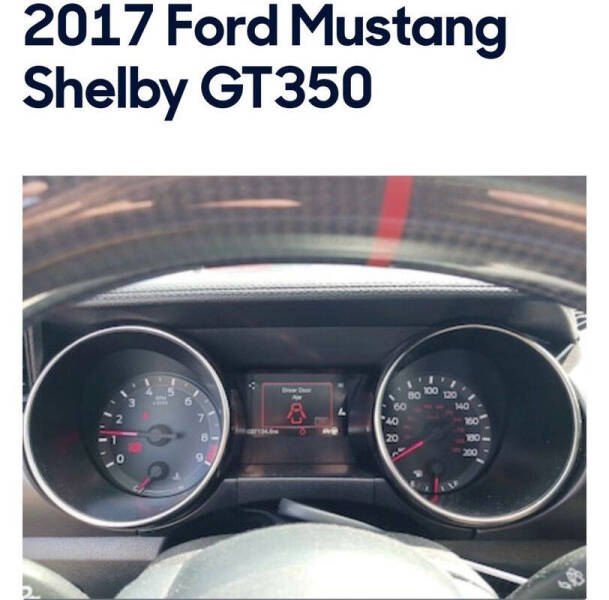 2017 Ford Mustang